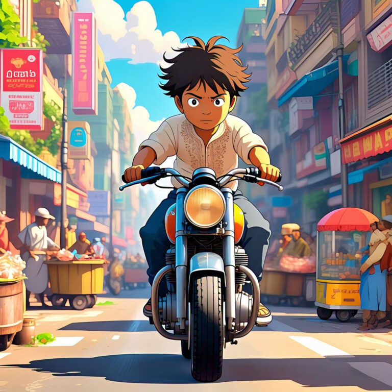 Studio Ghibli ai art