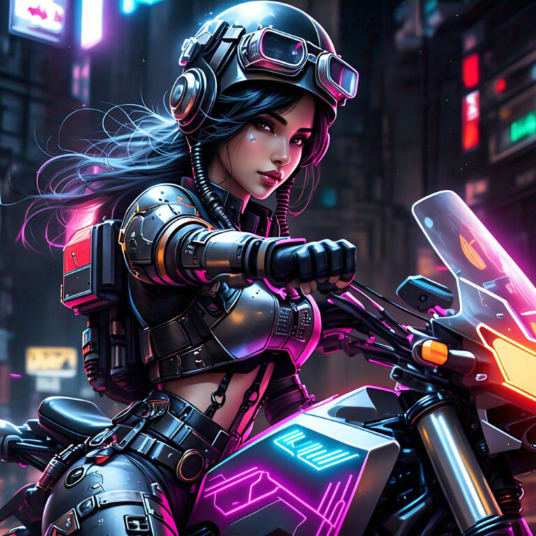cyberpunk Anime style
