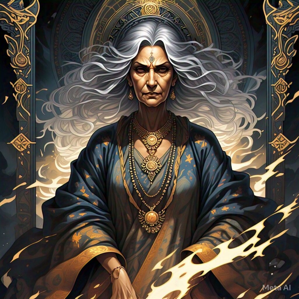 Tarot style AI image